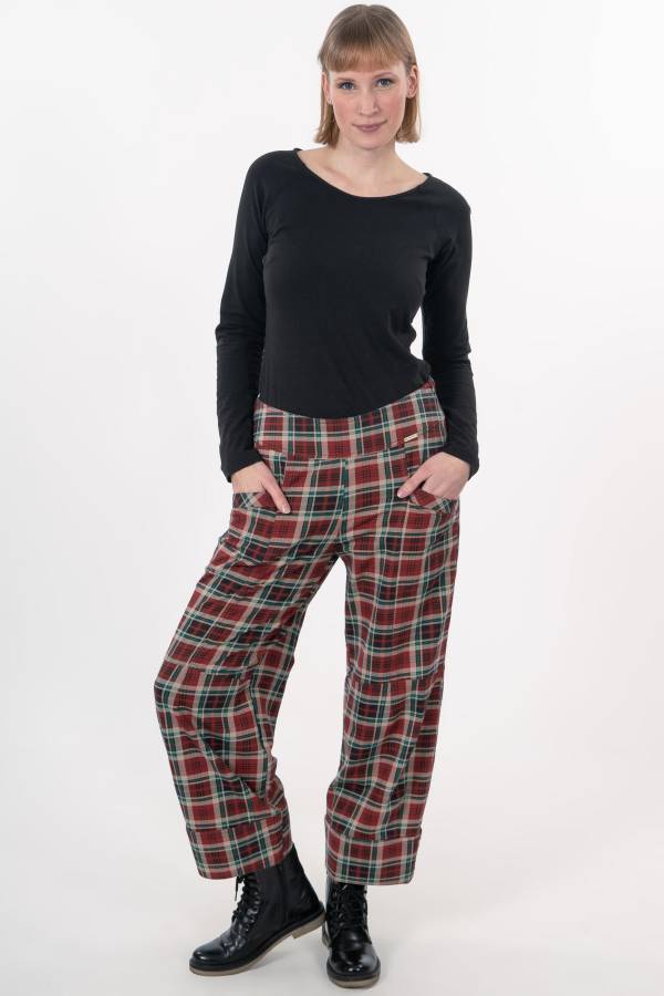 Pantaloni Hippi in pile organico GOTS