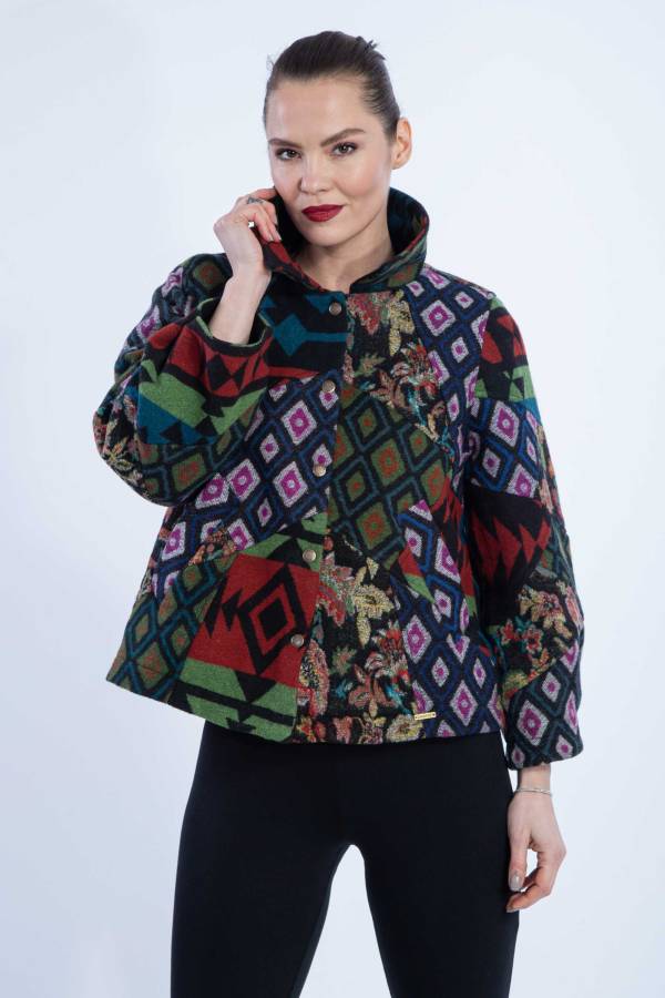 Jacky jacket made from recycled wool