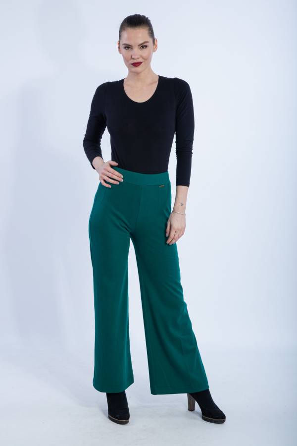 Haike trousers in organic GOTS interlock