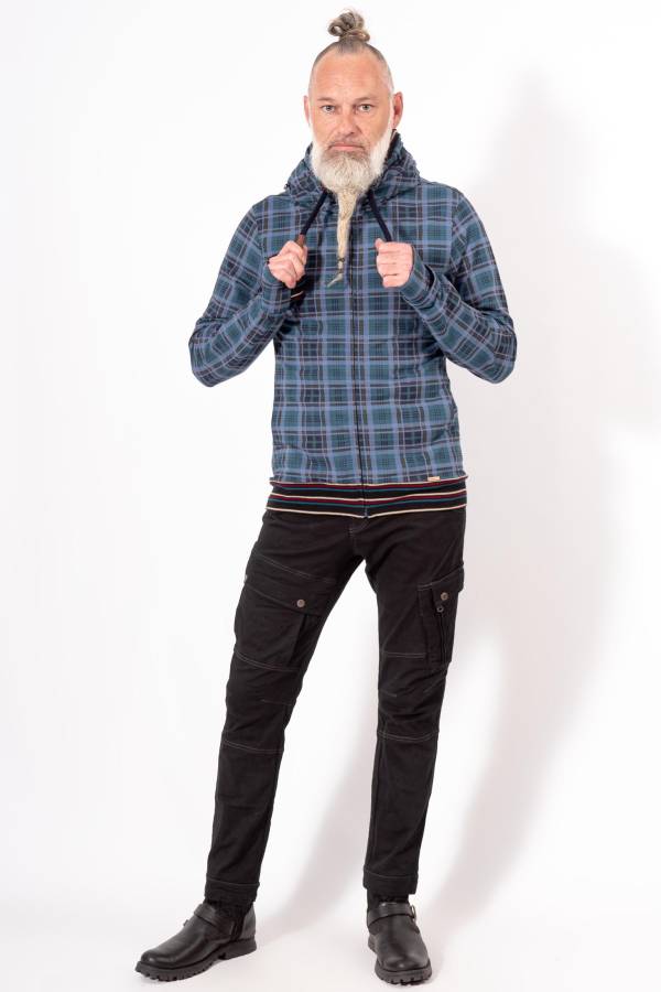 Jacke Janesch aus Baumwolle Fleece