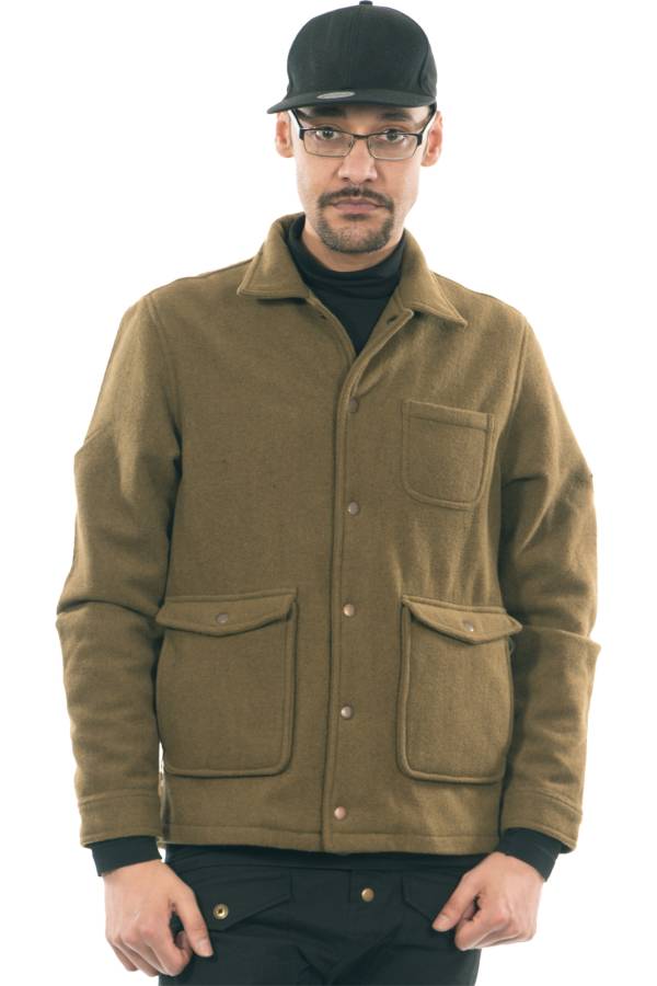 WOOL JACKET JASER LINED WITH ORGANIC COTTON