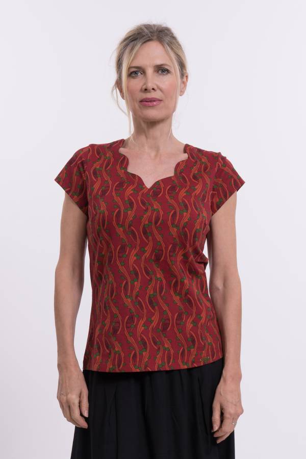 Maglietta Tatiana in jersey biologico GOTS