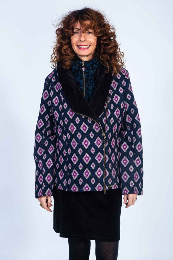 Jacke aus recycelter Wolle Jesina