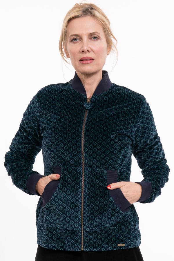 Giacca Jordan in velluto biologico GOTS