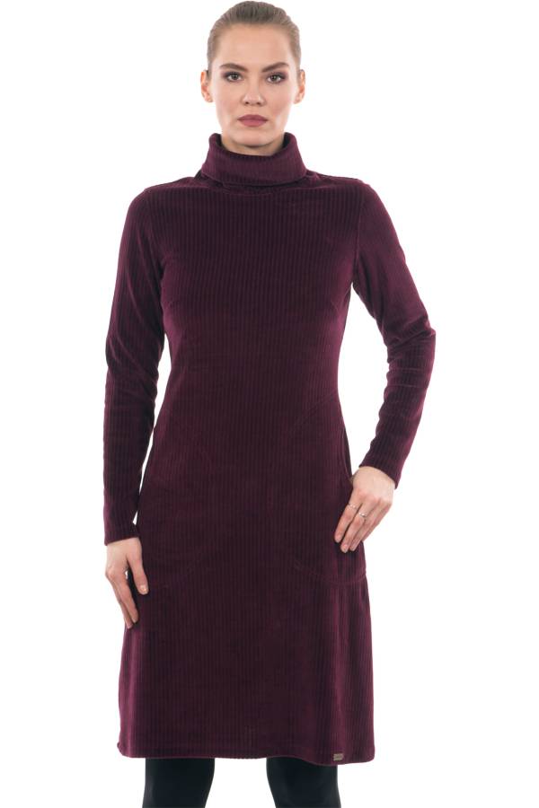 DRESS KATHARINA FROM ORGANIC CORDUROY VELVET