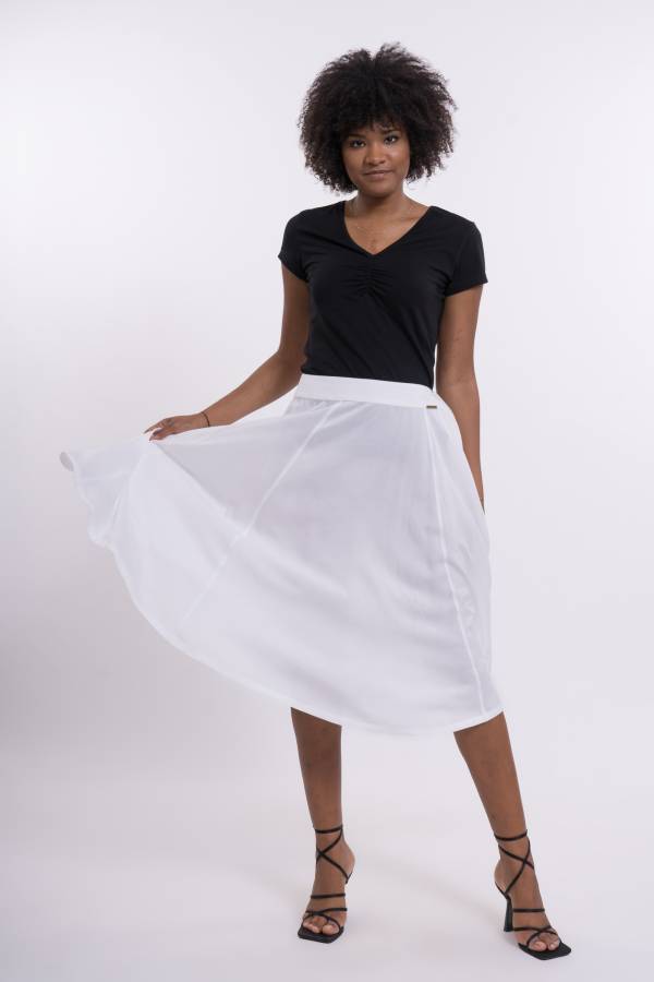 Rock Rafilena aus Viskose