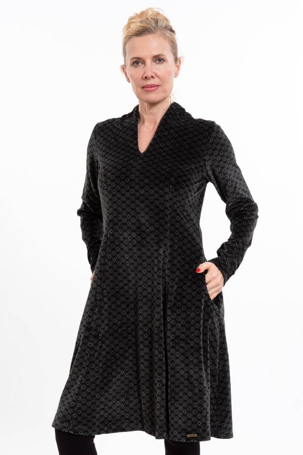 Abito Daria in velluto biologico GOTS