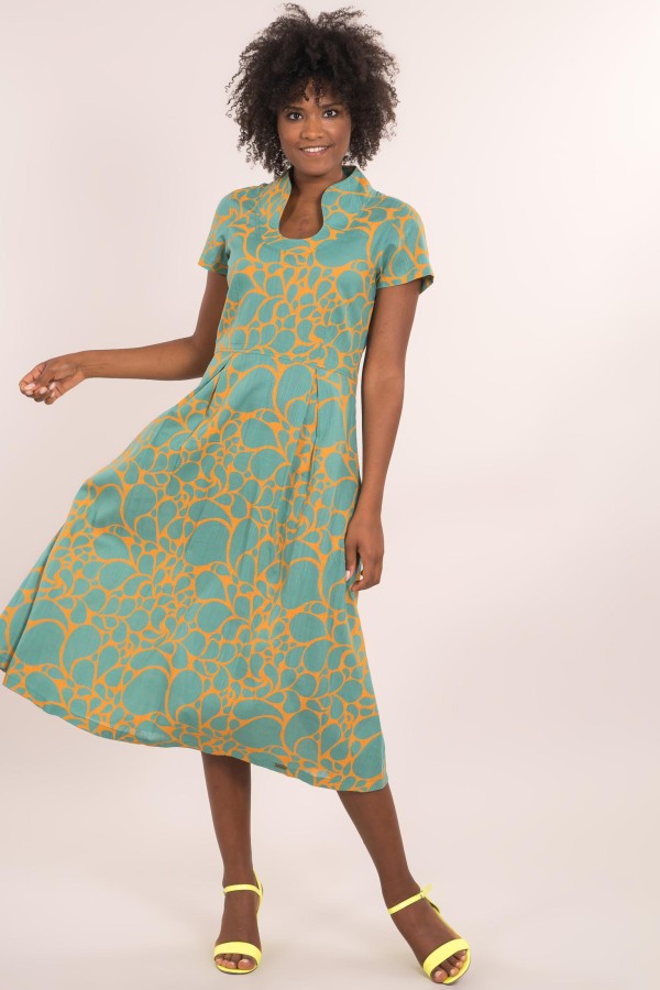 Kleid Dorela aus Bio Baumwolle Slub