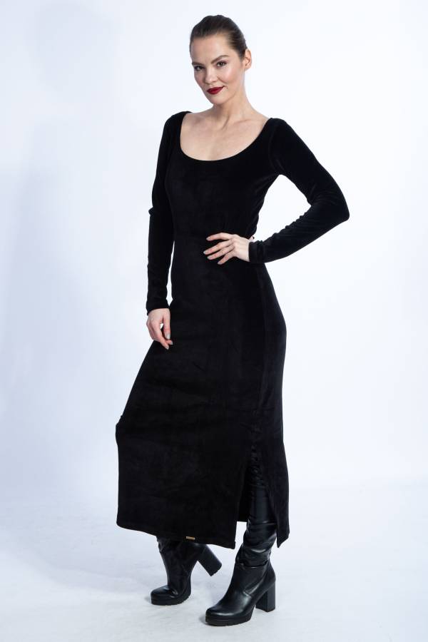 Kleid Dilla aus Bio Samt