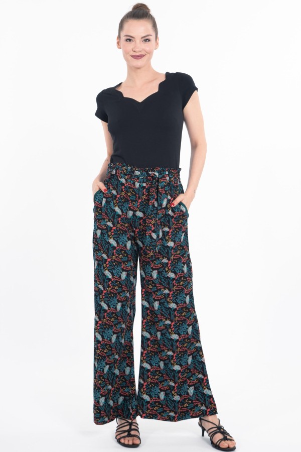 Pantaloni Pelia in viscosa (Lenzing™ Ecovero™)