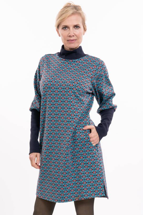 Kleid Denise aus Bio Interlock Jacquard