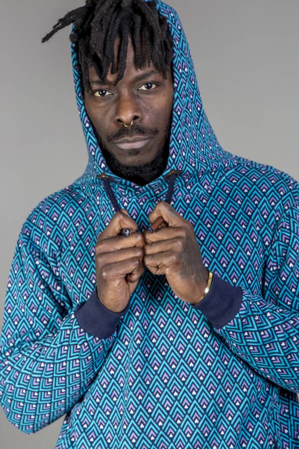 Sweater Pete made from organic GOTS interlock jacquard