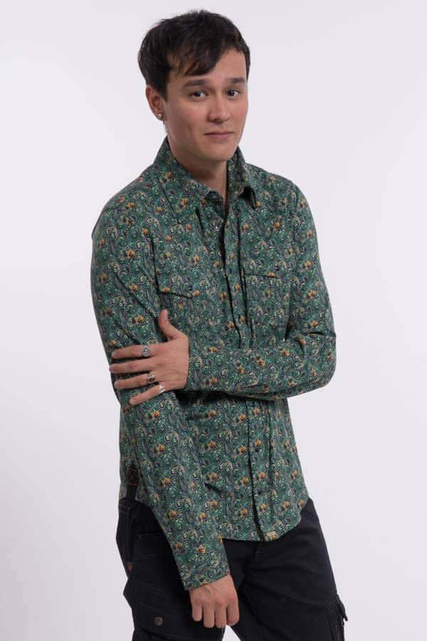 Camicia Toby in jersey biologico GOTS