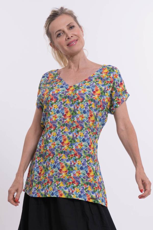 T-Shirt Tomoko aus Viskose