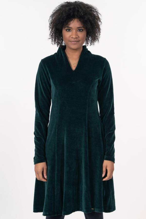 Kleid Daria aus Bio Samt