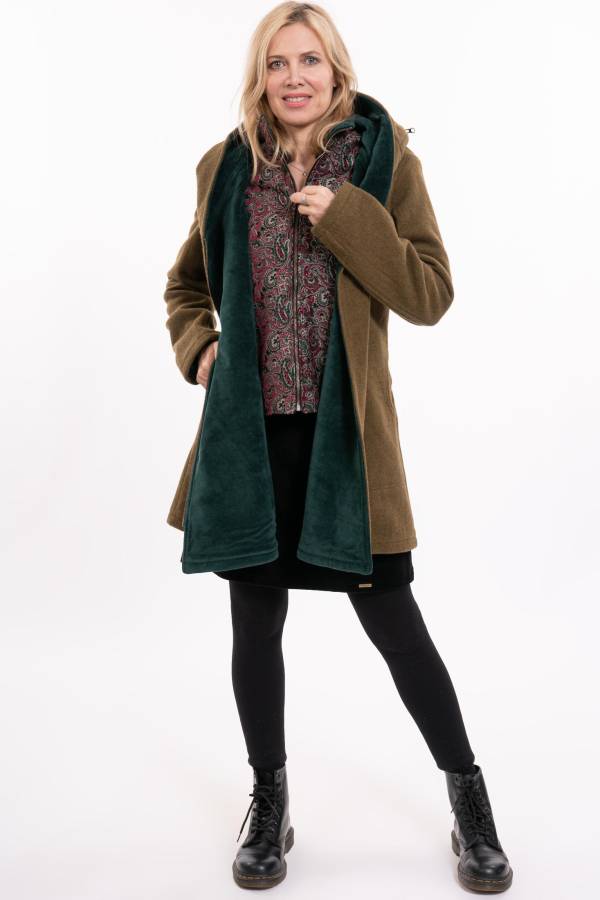 Cappotto Marlin in lana riciclata