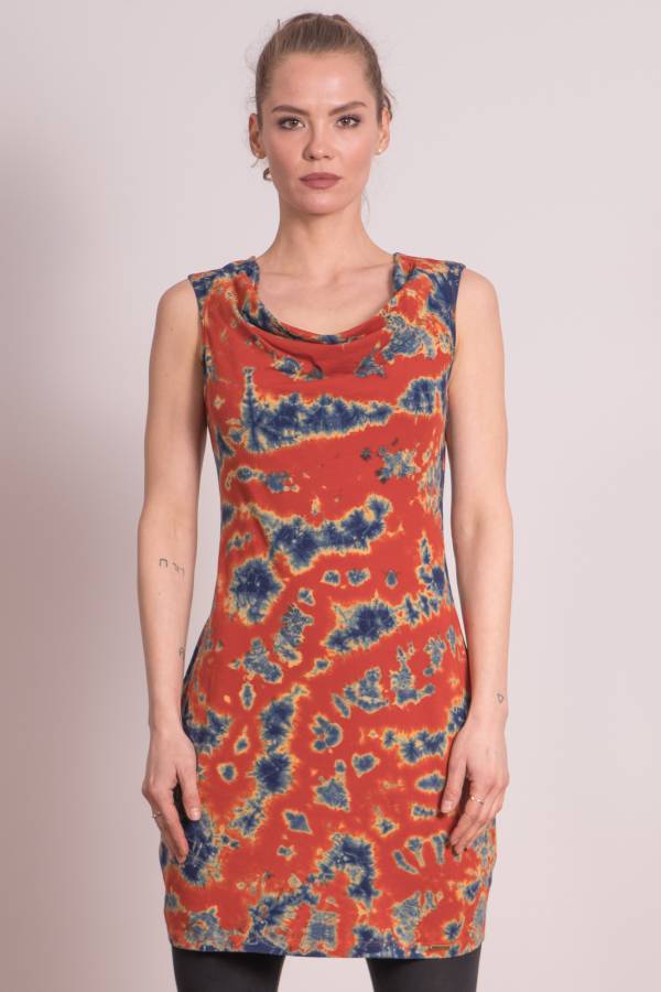 Kleid Donya aus Bio Batik Jersey