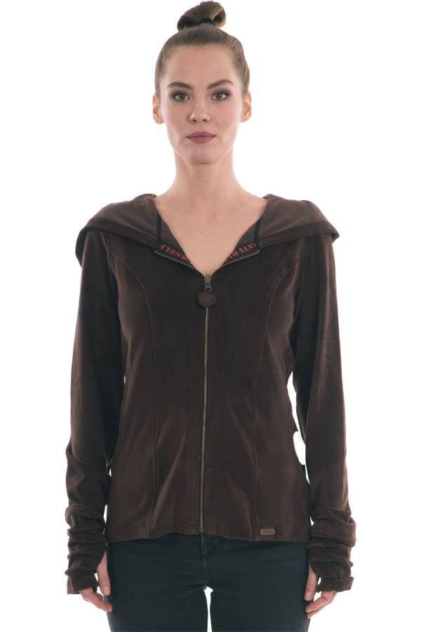 Giacca Jette in velluto biologico GOTS