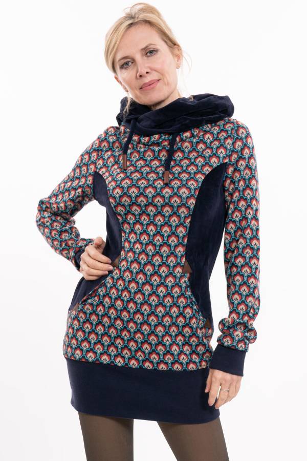 Tunika Steffi aus Bio Interlock Jacquard