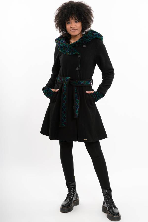 Wollmantel Mara aus recycelter Wolle