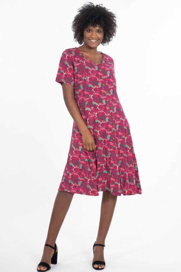 Abito DILLA in viscosa (Lenzing™ Ecovero™)