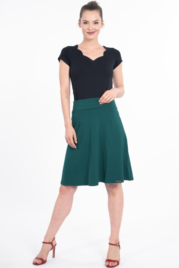 Gonna Rosi in jersey biologico GOTS