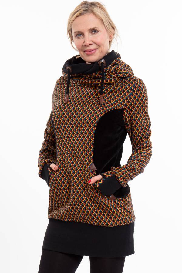 Tunika Steffi aus Bio Interlock Jacquard