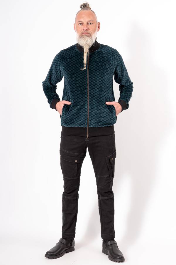 Jacke James aus Bio Samt