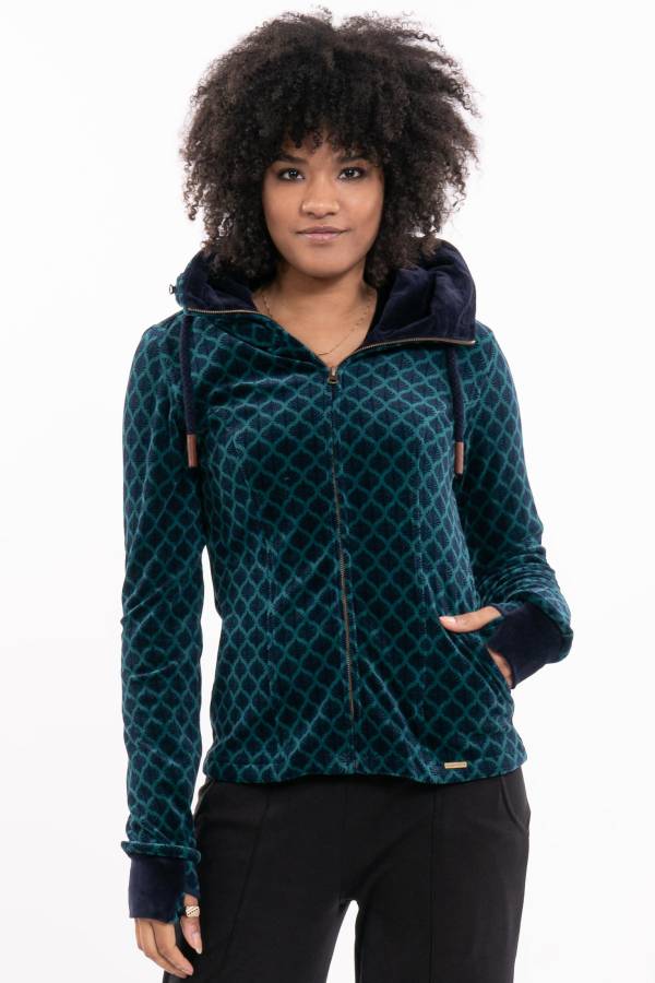 Jacke Jessy aus Bio Samt