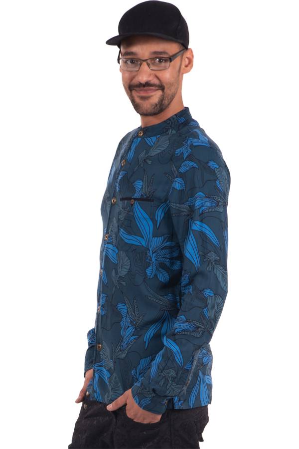 Camicia Tony in viscosa Lenzing™ Ecovero