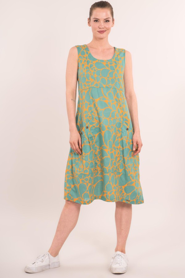 Abito Dorothe in cotone organico GOTS slub