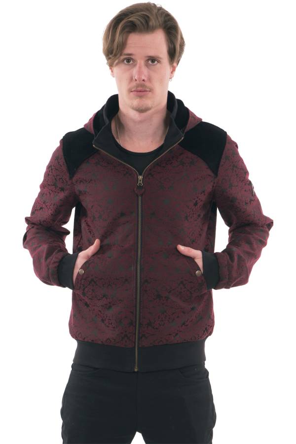 Giacca Joe in jacquard foderata in cotone biologico