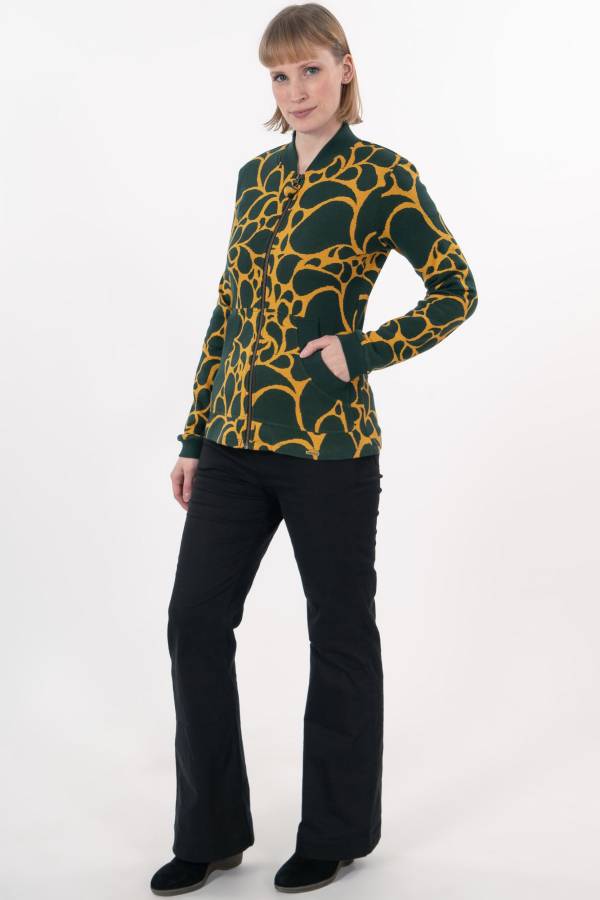 Jacke Jordan aus Bio Interlock Jacquard