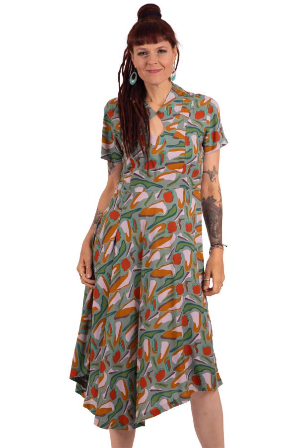 Vestito Dorka in viscosa Lenzing™ Ecovero