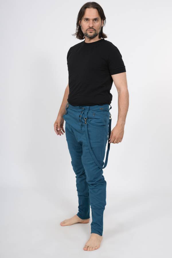 Hose Hakim aus Bio Baumwoll Slub Cotton