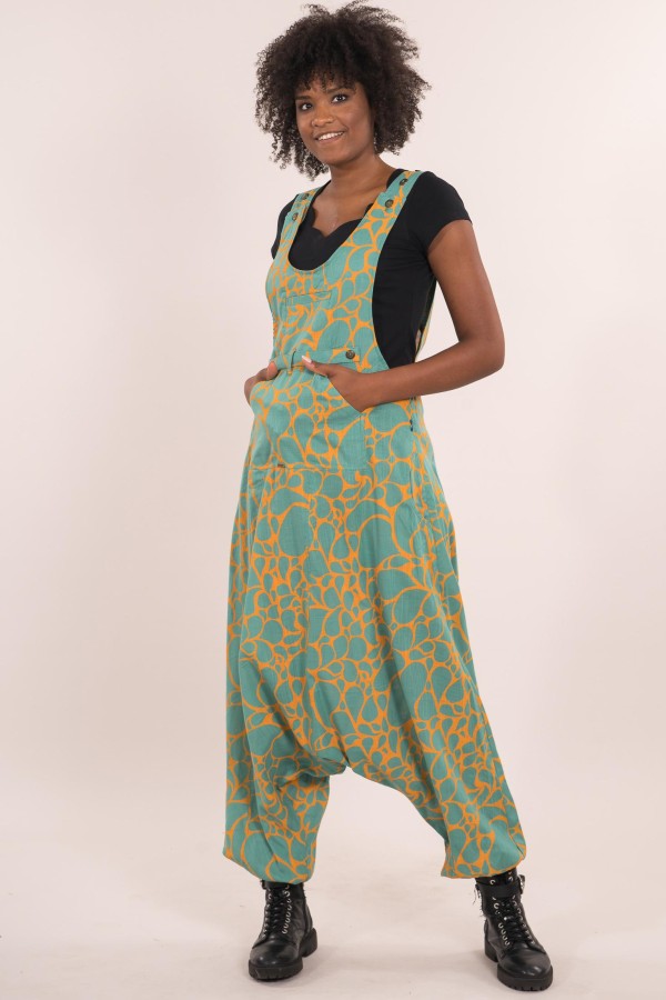 Tuta Dora in cotone organico GOTS slub