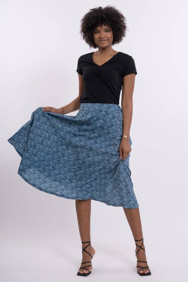 Rock Rafilena aus Viskose