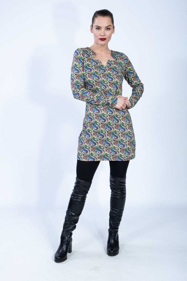 Kleid Sternchen aus Bio Interlock