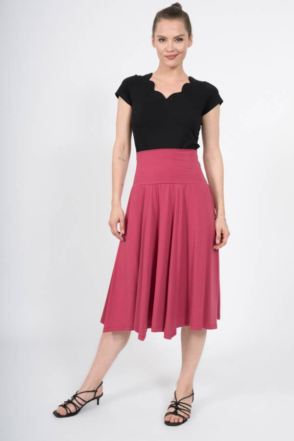 Gonna Runa in jersey organico GOTS