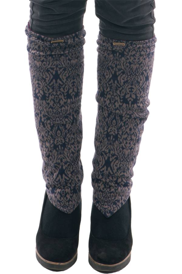 Beinstulpen aus Bio Interlock-Jacquard, wendbar