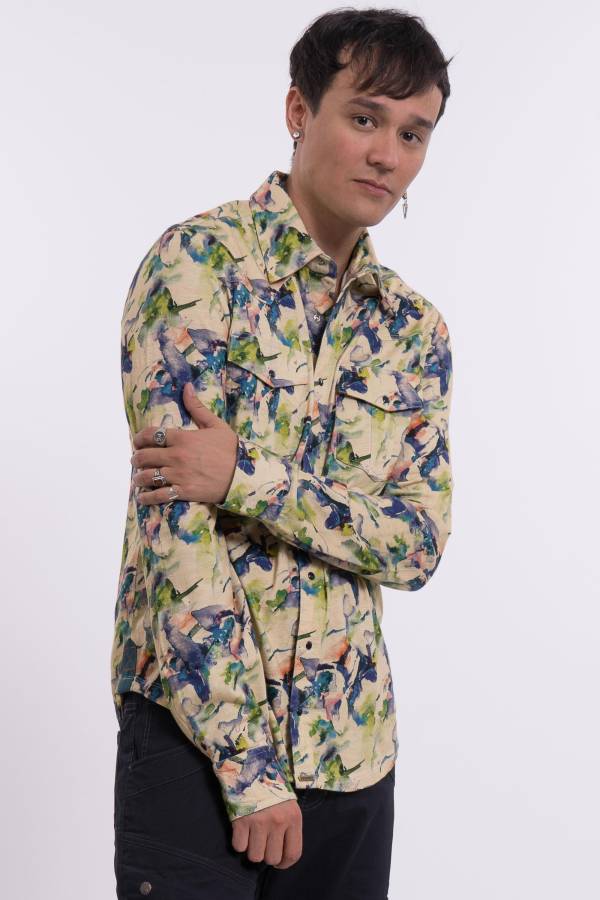 Camicia Toby in jersey biologico GOTS