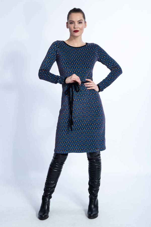 Kleid Daga aus Bio Samt