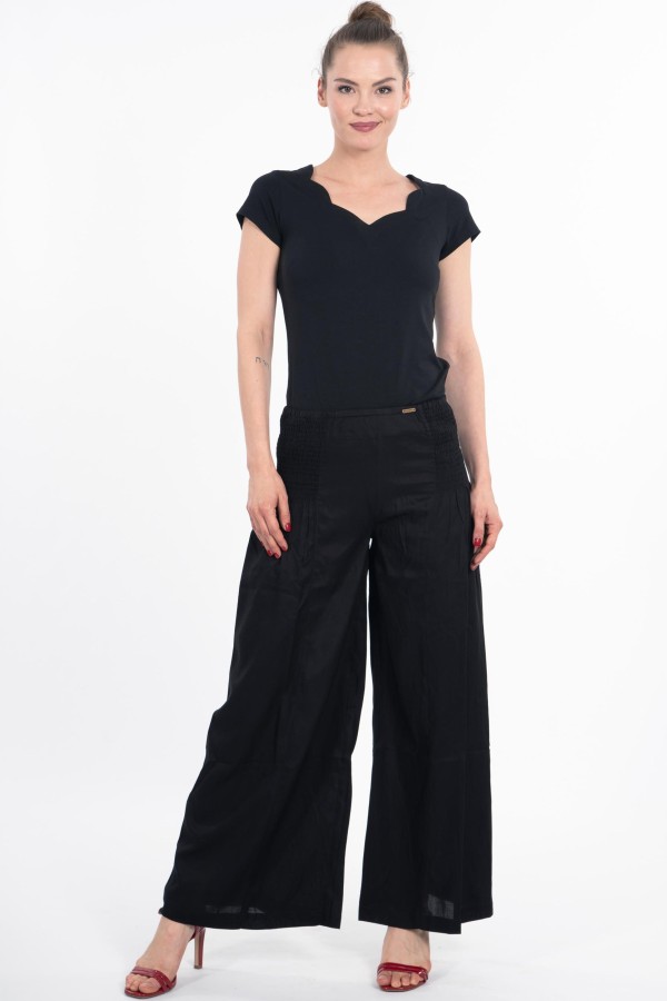 PANTS HULA IN VISCOSE (LENZING™ ECOVERO™)