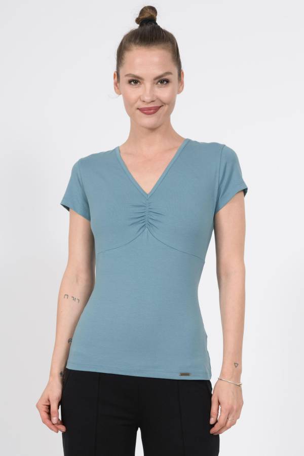 T-Shirt Topaz aus Bio Jersey