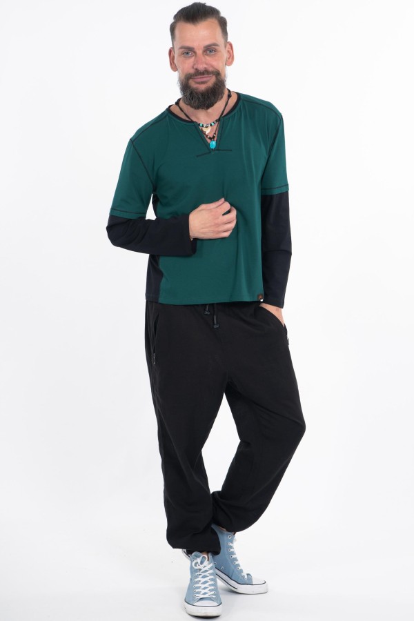 LONGSHIRT THILO FROM ORGANIC GOTS JERSEY