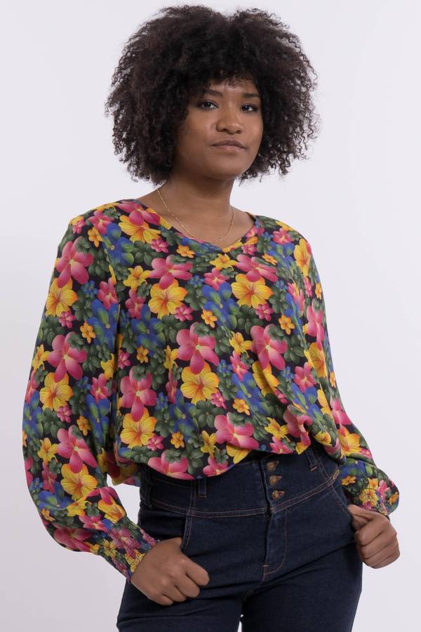 Camicetta Bridget in viscosa (Lenzing™ Ecovero™)