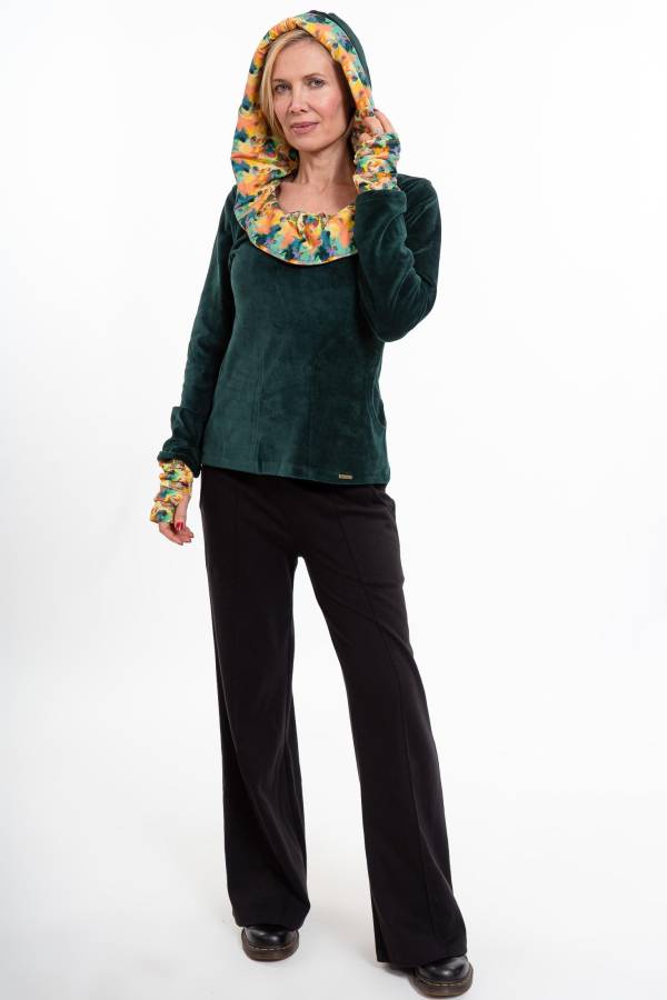 Pullover Phoenix aus Bio Samt