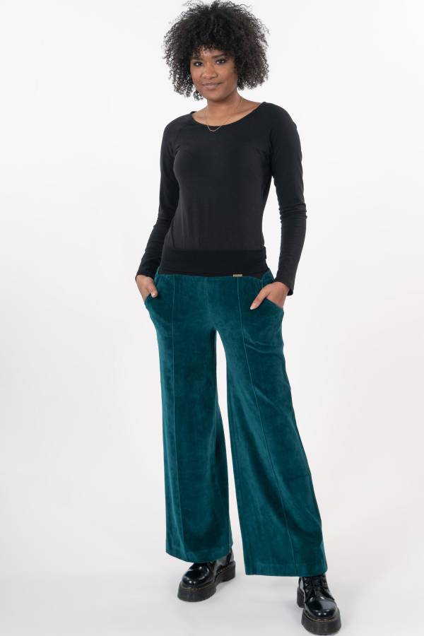 Hose Hedda aus Samt