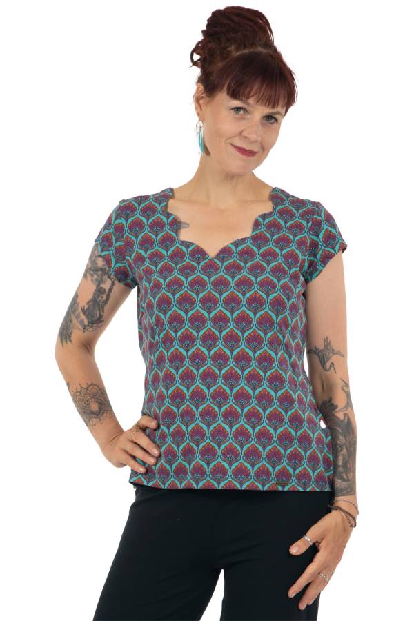 Maglietta Tatiana in jersey organico GOTS