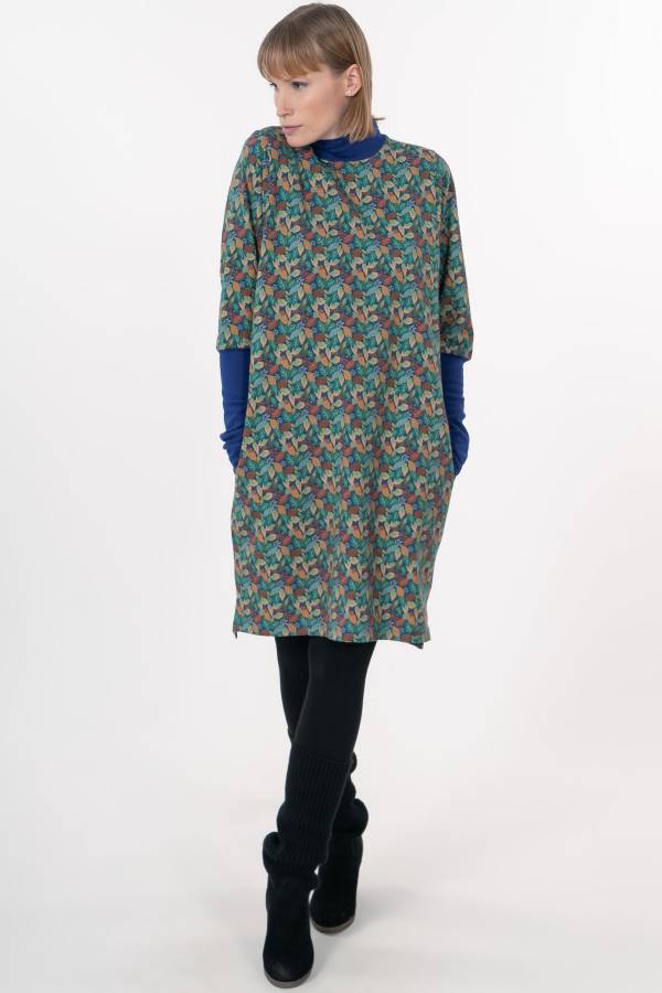 DRESS DENISE FROM ORGANIC GOTS WINTERJERSEY